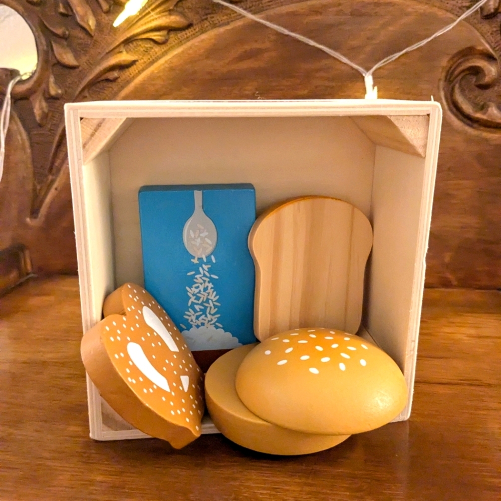 Melissa & Doug Wooden Food Groups Play Set - Grains